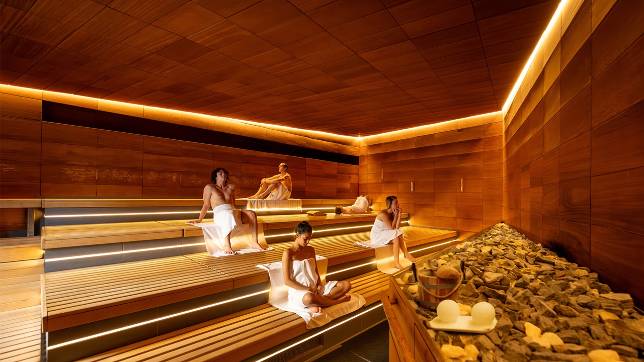Sauna Feuer und Eis